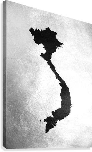 vietnam charcoal Canvas Print