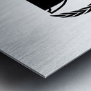 earned never given Metal print