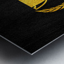 earned never given gold Metal print