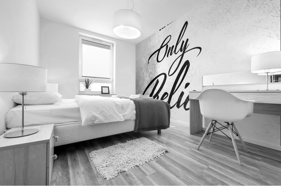 Mark 5:36b Bible Verse Wall Art Mural print