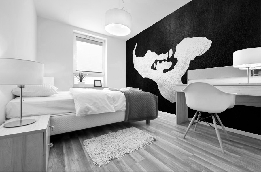 tonga silver Mural print