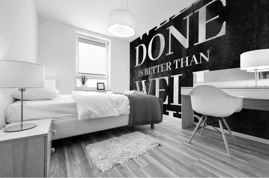 well done Mural print