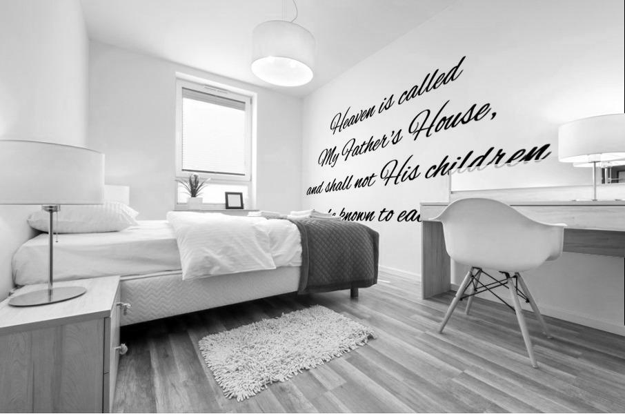 heavenly home Mural print