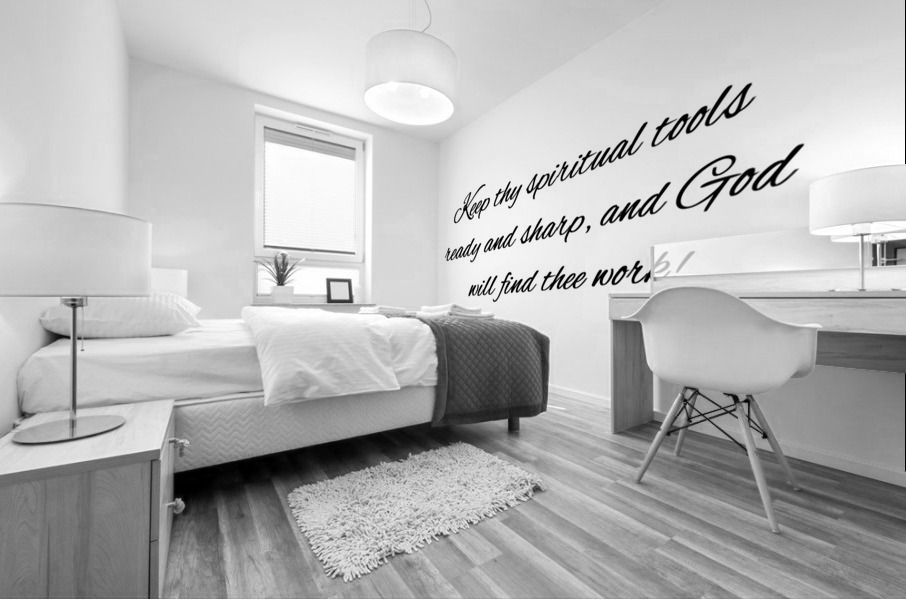 sharp spiritual tools Mural print
