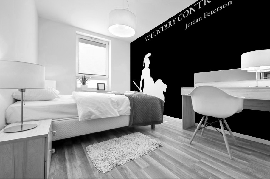 a good man black Mural print