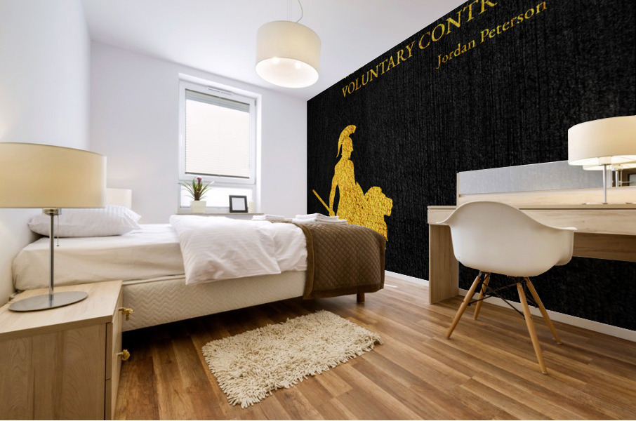 a good man gold Mural print