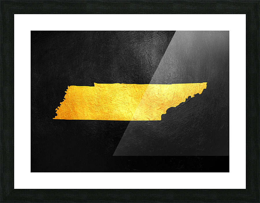 tennessee gold Picture Frame print