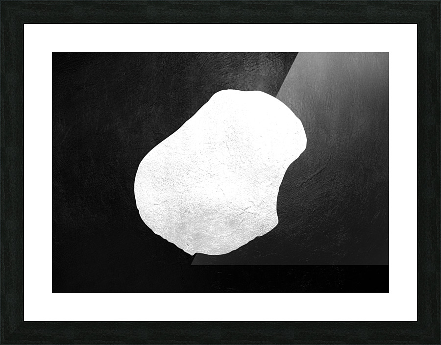 nauru silver Picture Frame print
