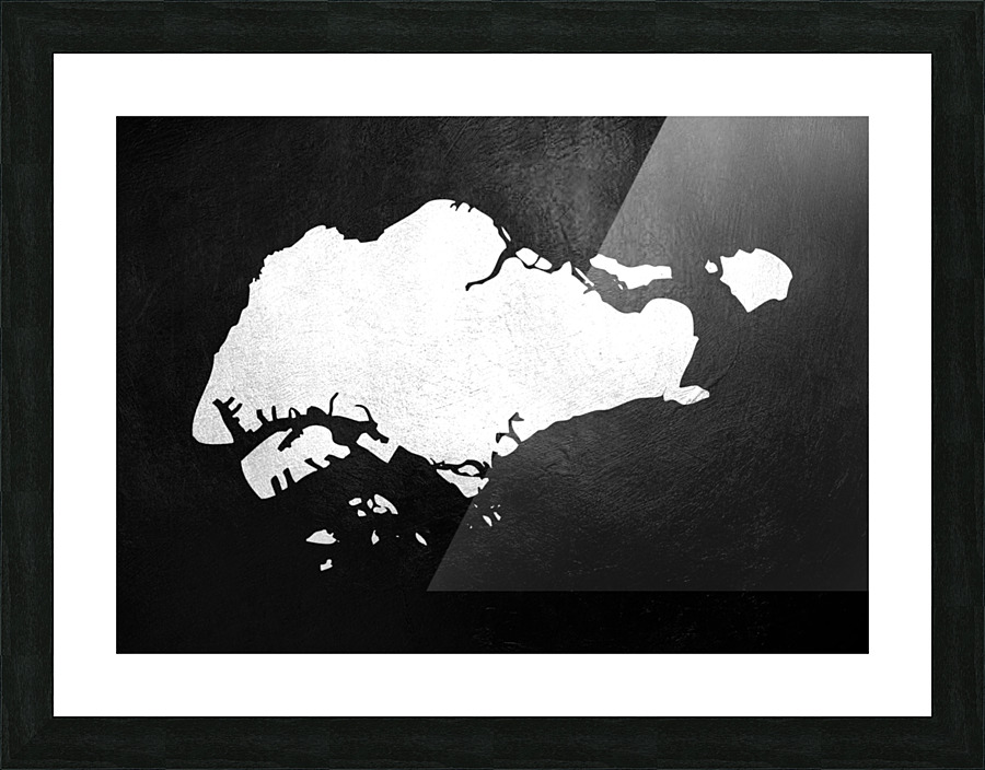 singapore silver Picture Frame print