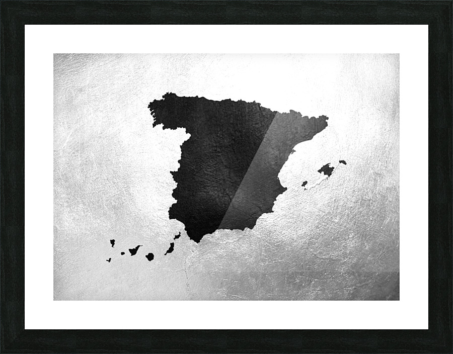 spain silver 6 Picture Frame print