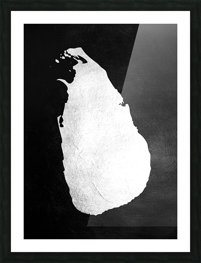 sri lanka silver Picture Frame print