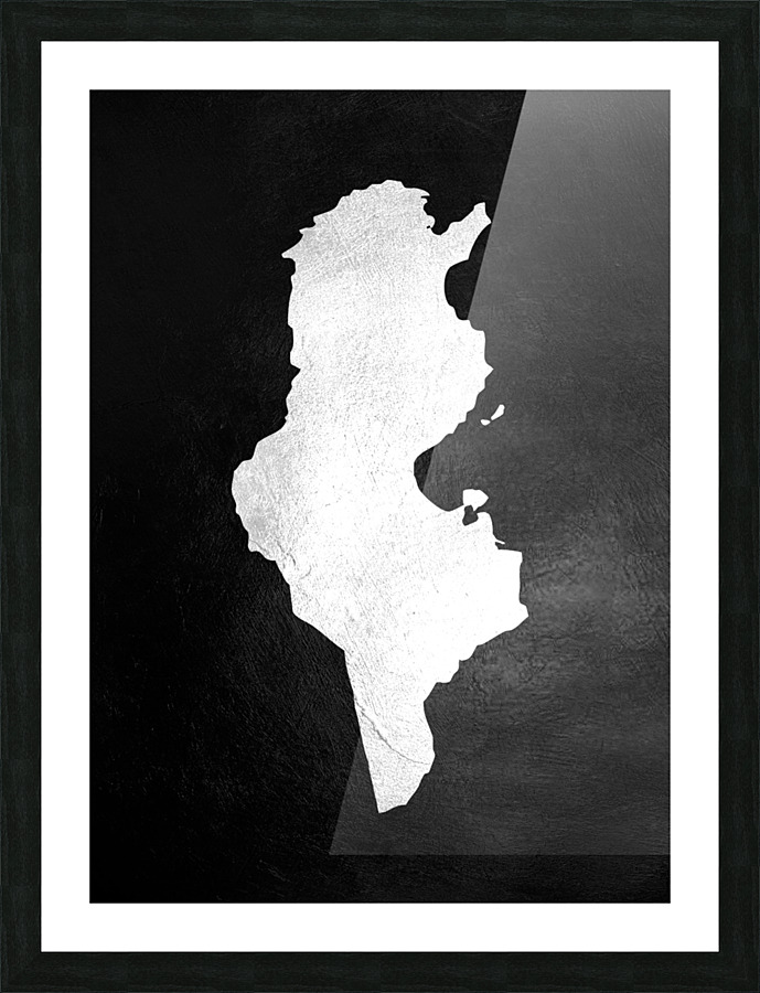 tunisia silver Picture Frame print