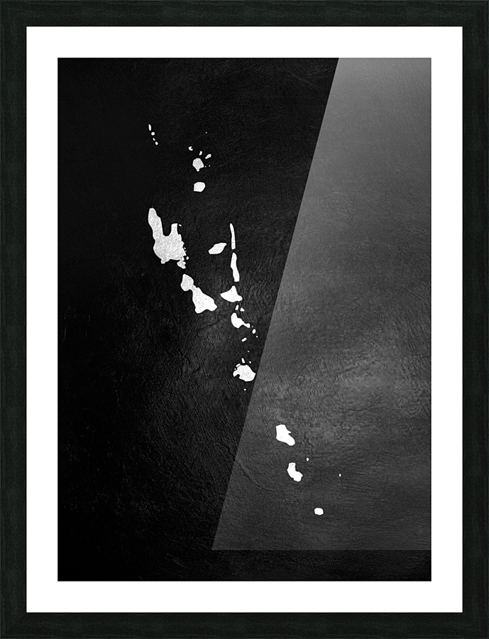 vanuatu silver Picture Frame print