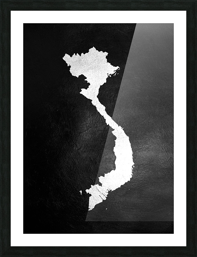 vietnam silver Picture Frame print