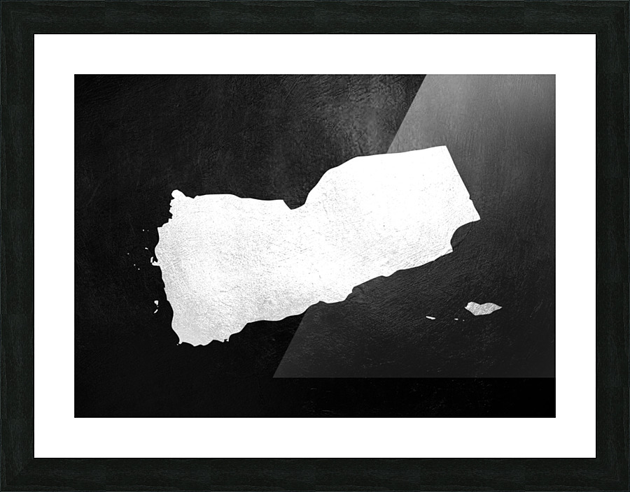 yemen silver Picture Frame print