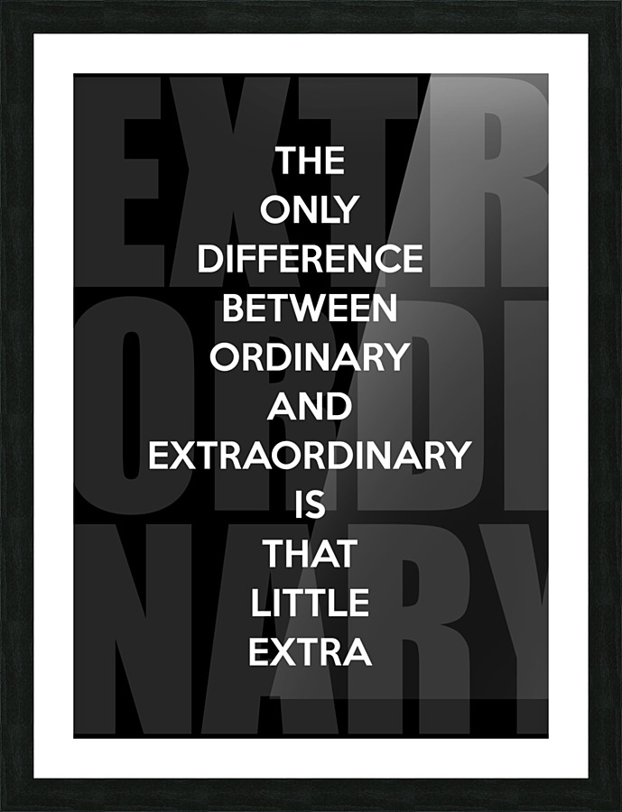 extraordinary black Picture Frame print