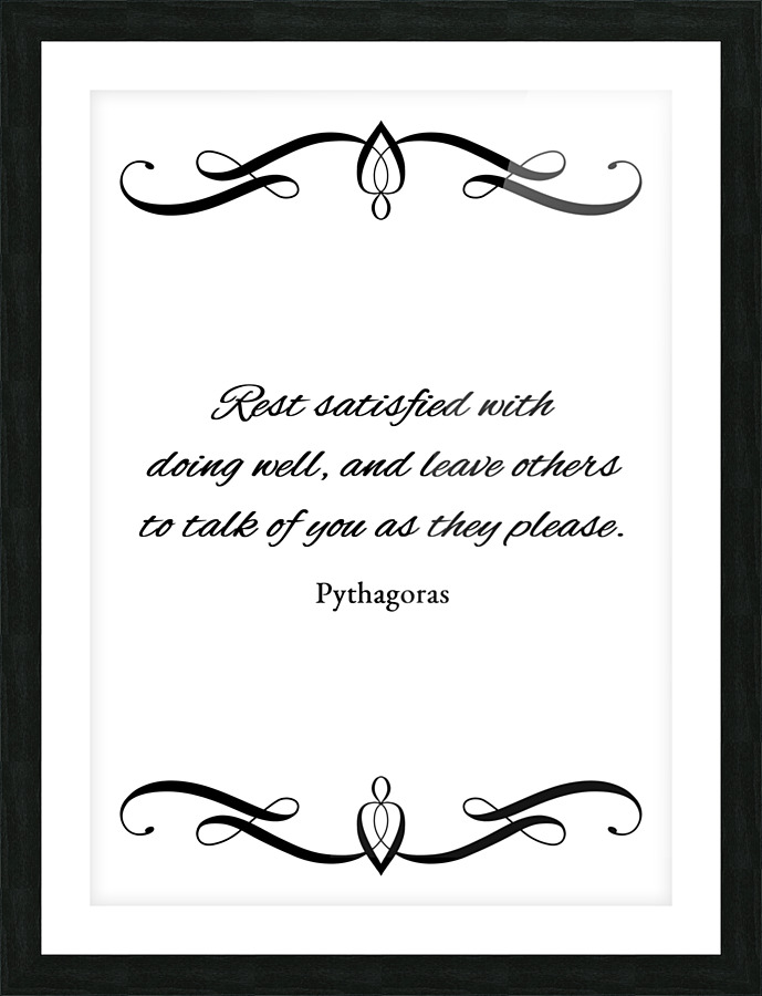 just do good plain Picture Frame print