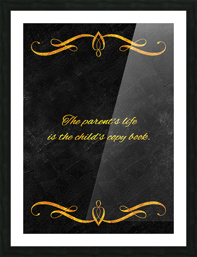 copy book gold Picture Frame print