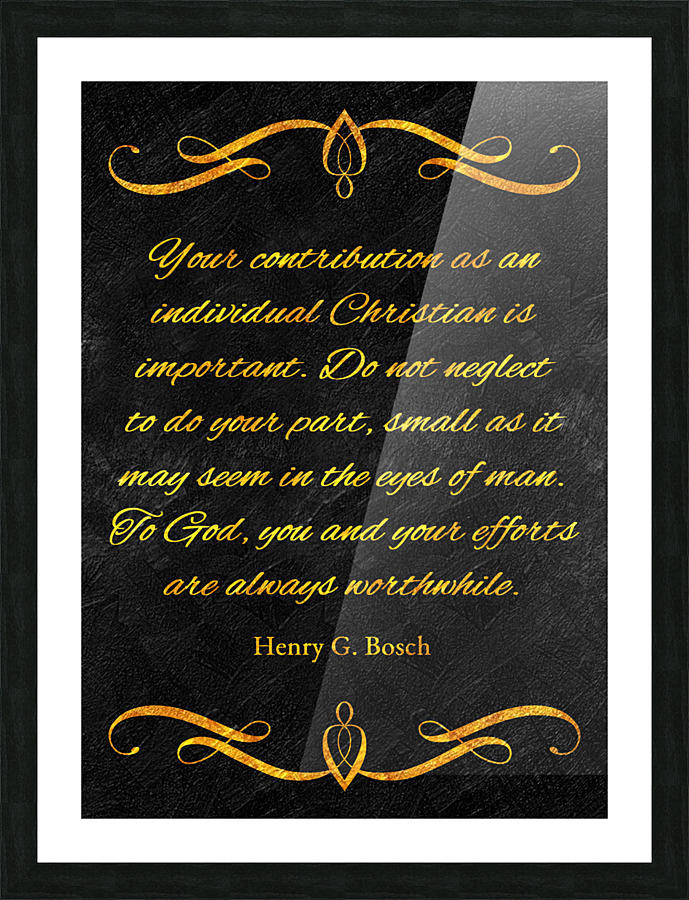 always worthwhile gold Picture Frame print