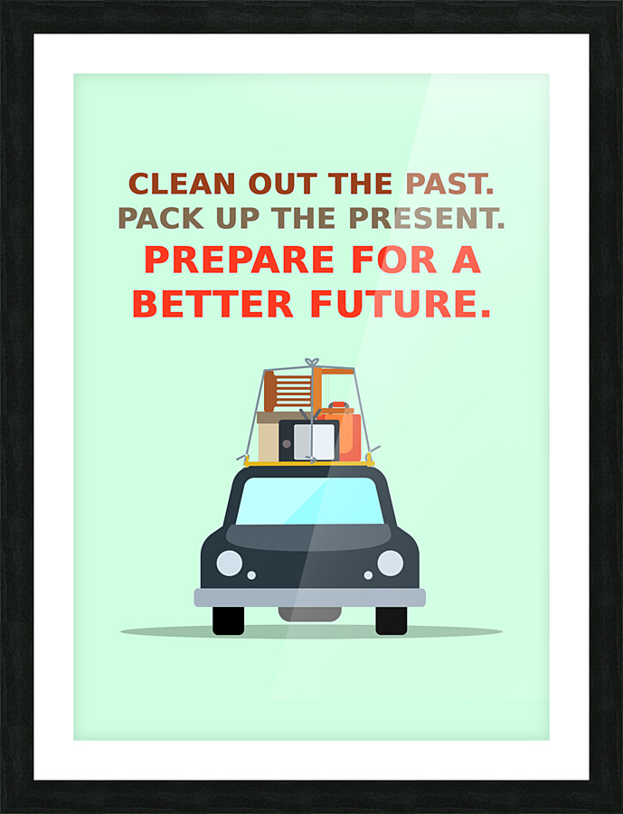 pack up and prepare Picture Frame print