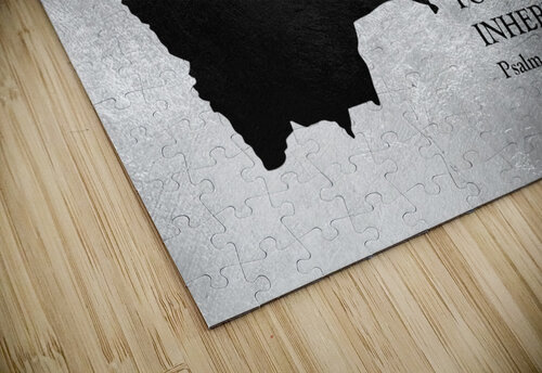 Bolivia Charcoal Map Wall Art ABConcepts puzzle