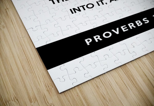 Proverbs 18:10 Bible Verse Wall Art ABConcepts puzzle