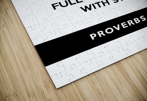 Proverbs 17 1 white ABConcepts puzzle