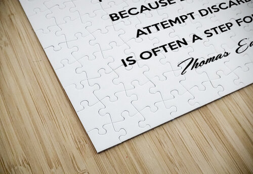 Thomas Edison white ABConcepts puzzle