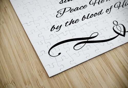 Jesus gives peace ABConcepts puzzle