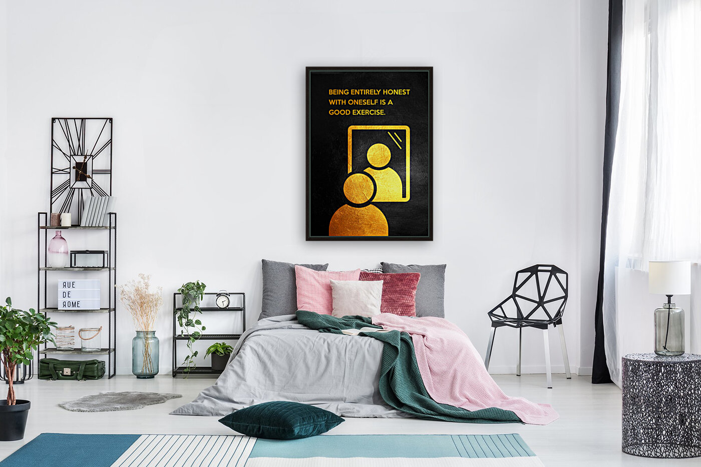 Honesty Motivational Wall Art Reproduction