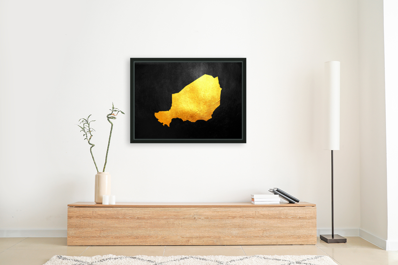 niger gold map Reproduction