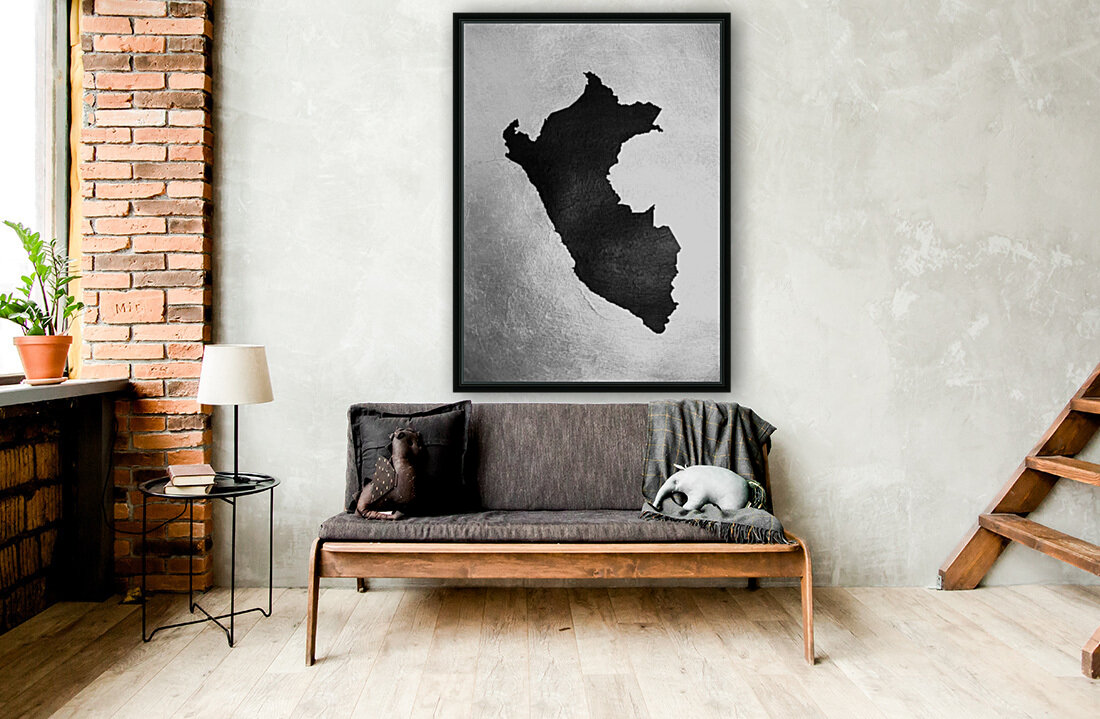 peru charcoal Reproduction