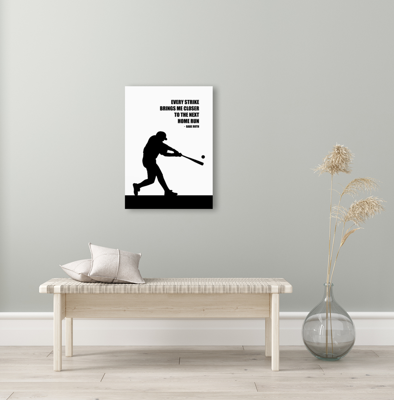 babe ruth white Reproduction