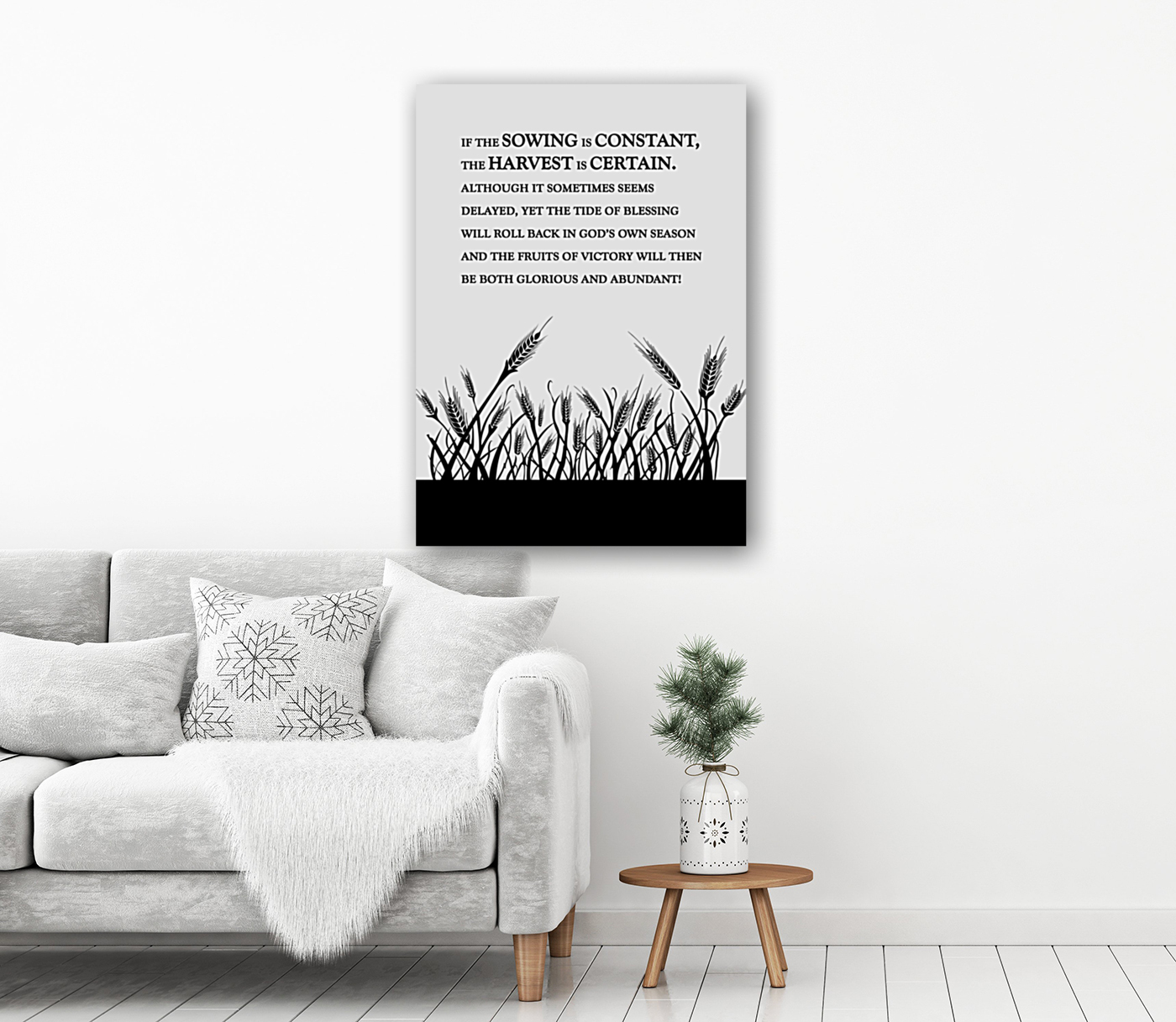 constant sowing white Reproduction