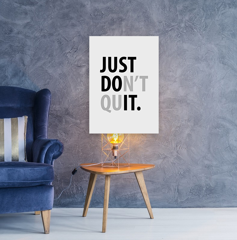 just do it white Reproduction