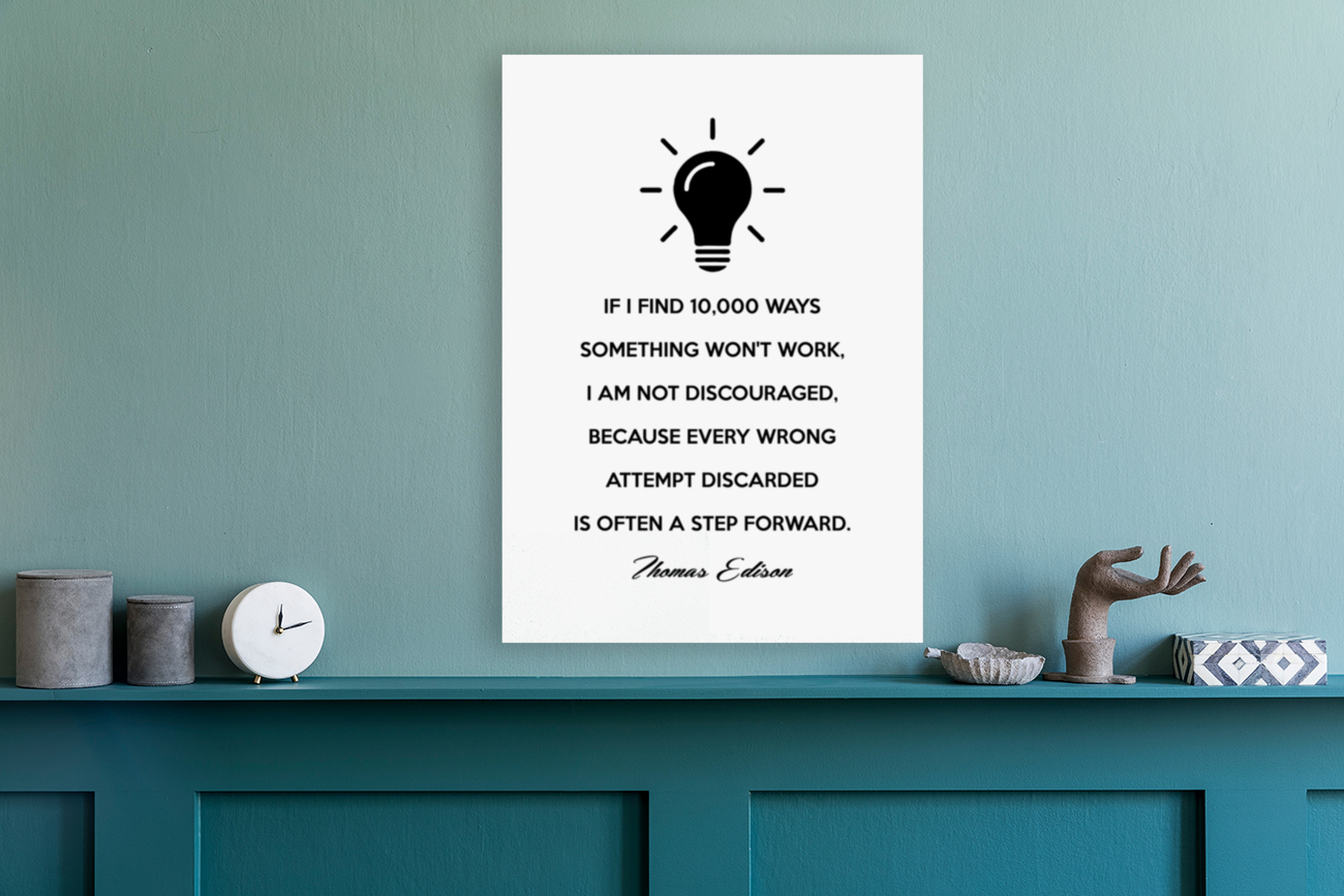 Thomas Edison white Reproduction