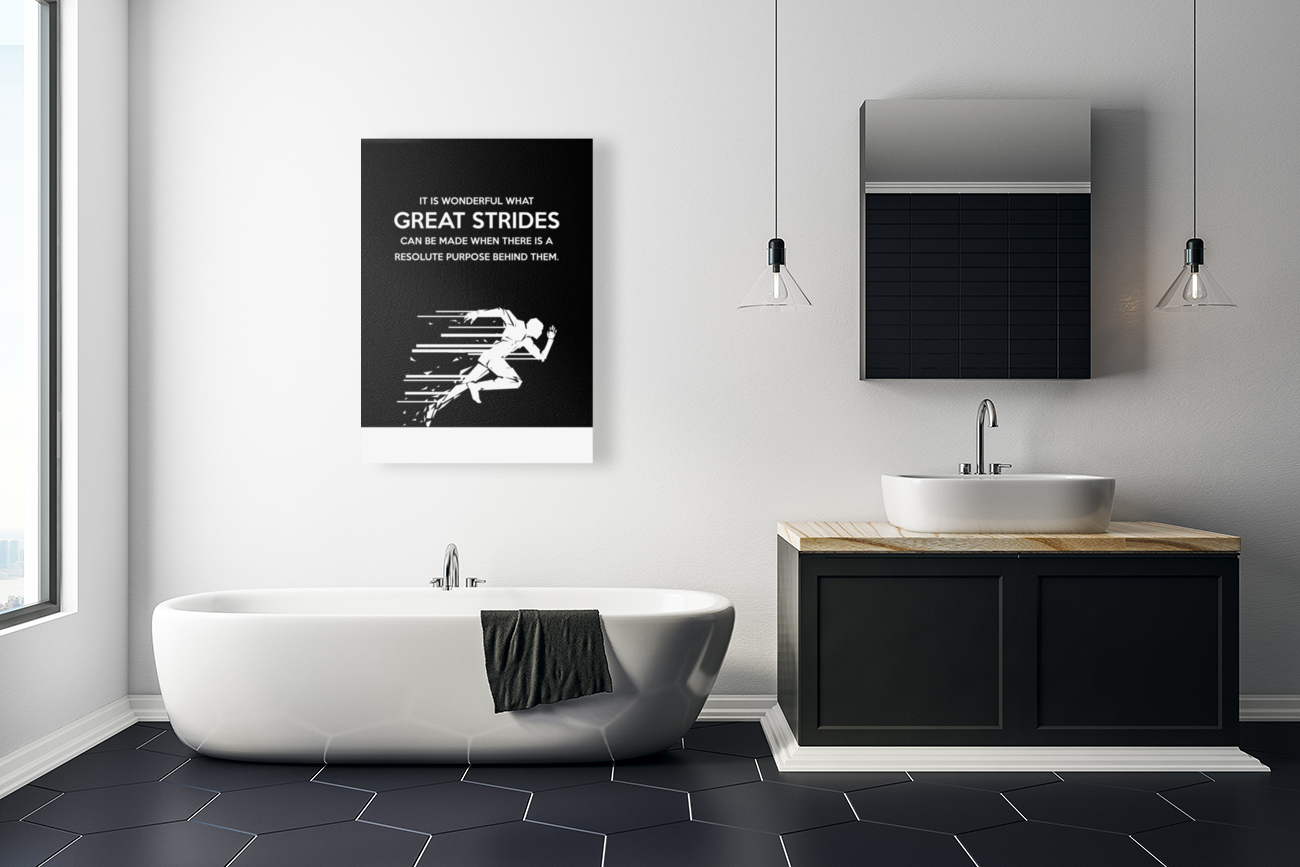 great strides black Reproduction
