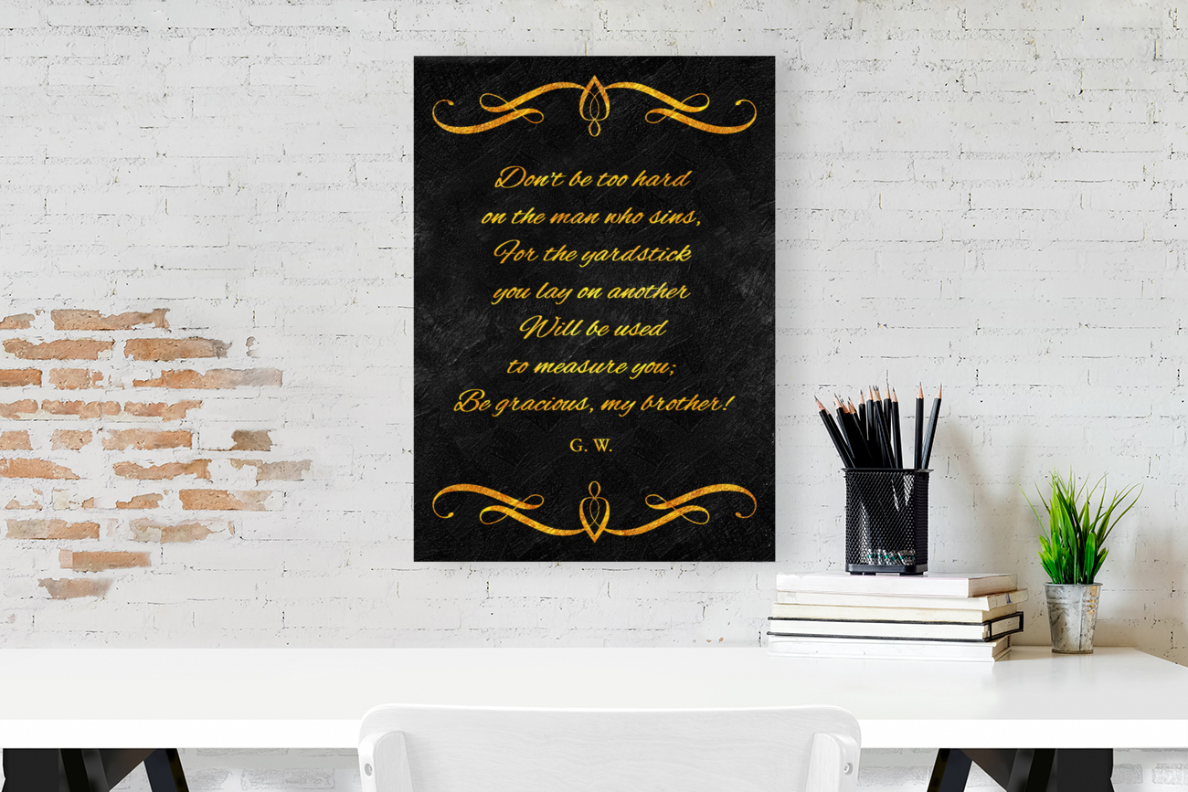 gracious judgments gold Reproduction