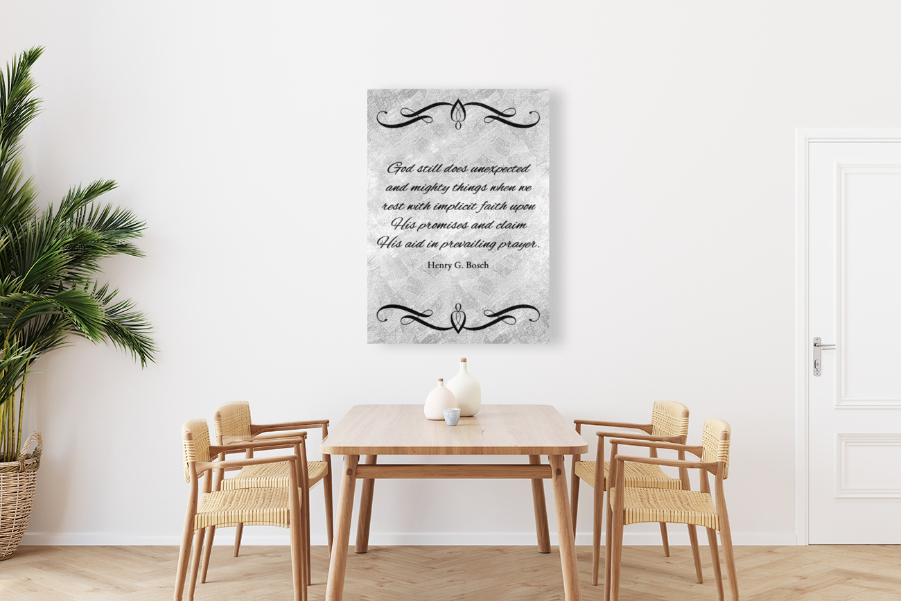 prevailing prayer silver Reproduction