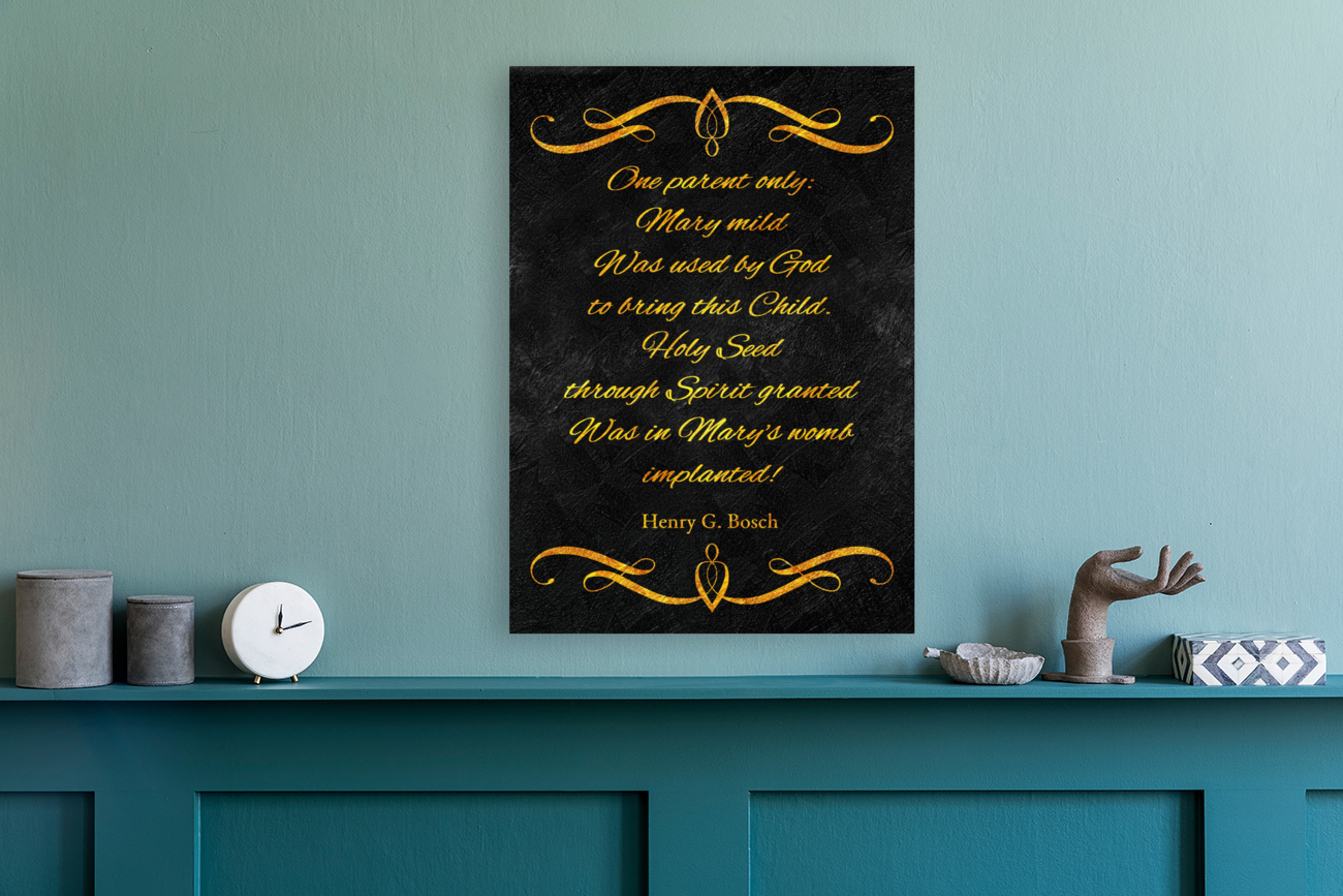 virgin birth gold Reproduction