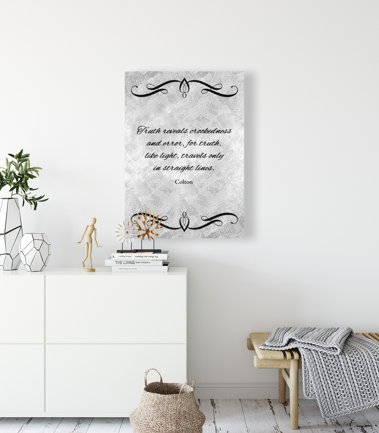 truth is light silver Reproduction