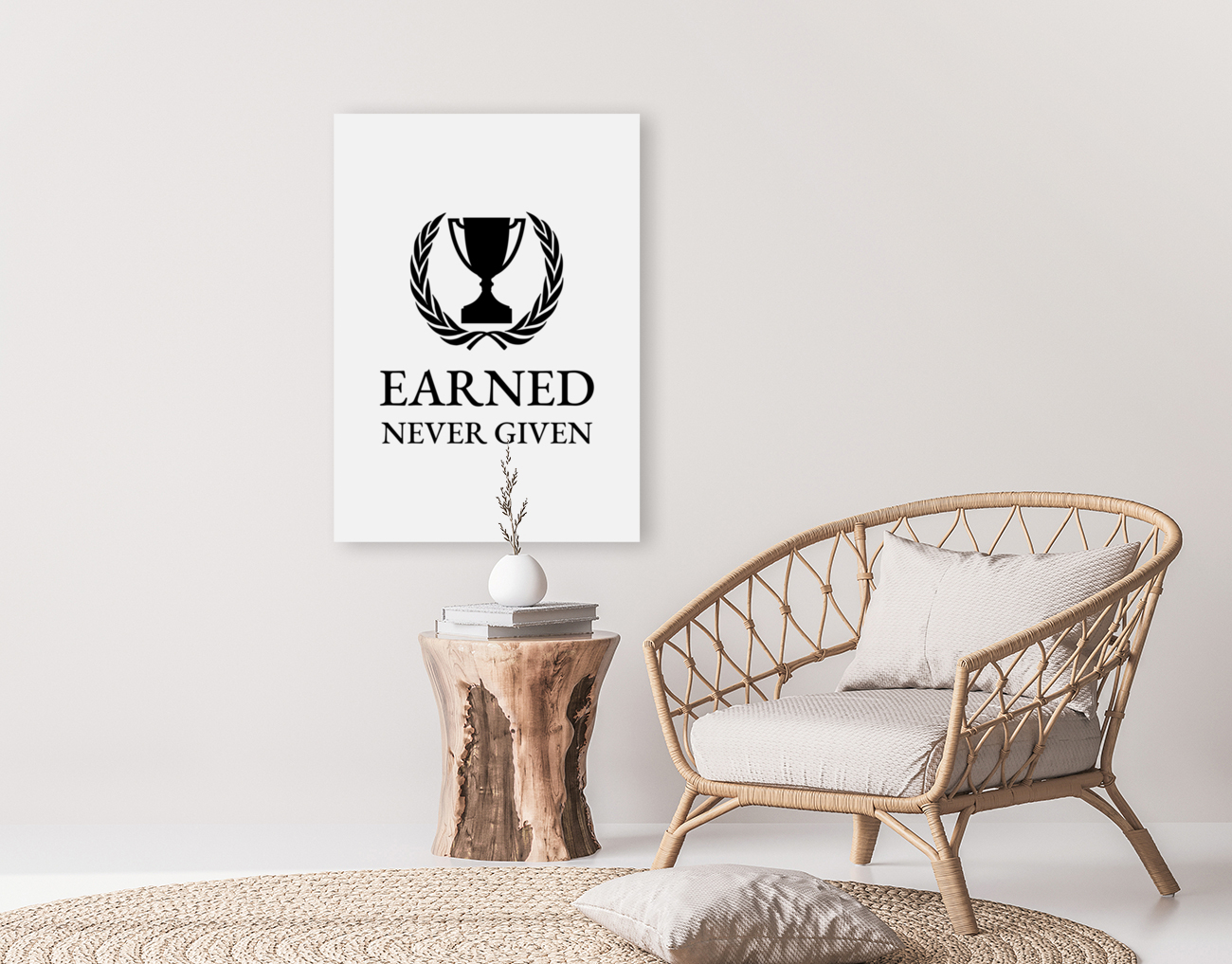 earned never given Reproduction