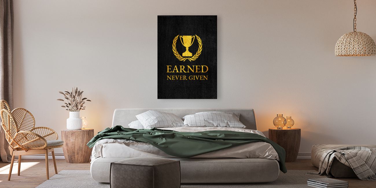 earned never given gold Reproduction