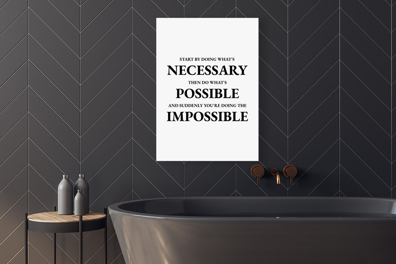 necessary possible impossible Reproduction