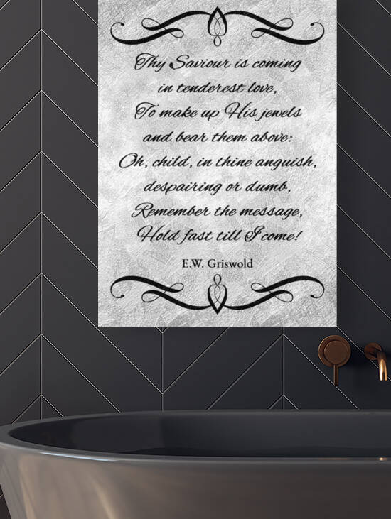 remember the message silver Reproduction