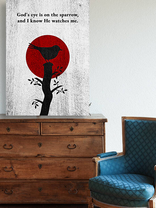 eye on the sparrow charcoal by ABConcepts