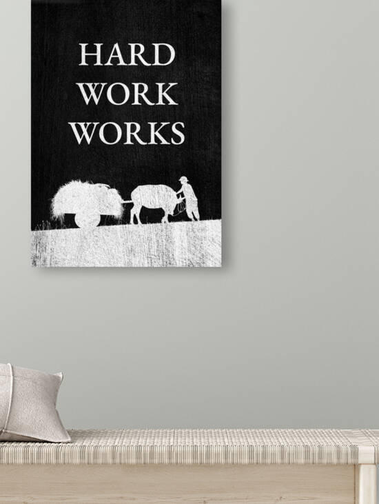 hard work works silver by ABConcepts