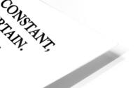 constant sowing white HD Metal print
