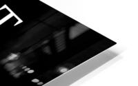 eat half black HD Metal print
