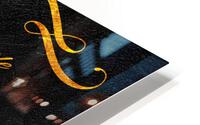 higher ground gold HD Metal print